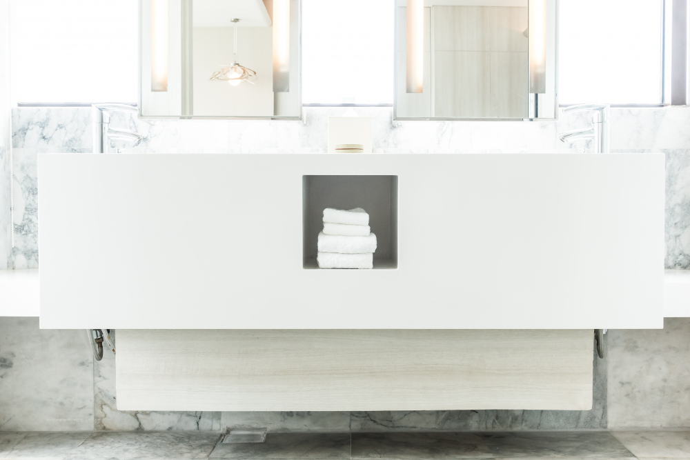 Hornacinas en baños y duchas